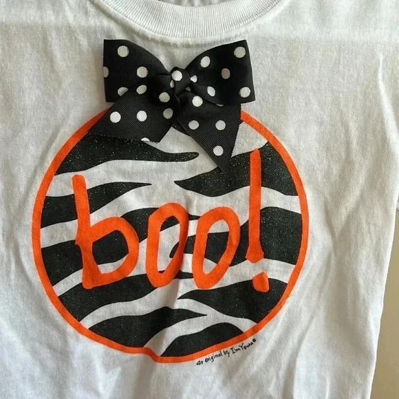 GIRLS BOO BEAUTIFUL TSHIRT SIZE SMALL - Picture 2 of 4